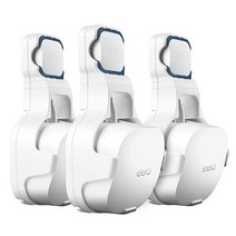 PETIMETI EERO 6 메시 Wi-Fi 시스템용 벽 마운트 EERO 6 라우터용 공간 절약 벽 마운트 브라킷 코드 관리 및 쉬운 이동(3팩), EERO 6 WIFI_3 Pack