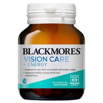 블랙모어스 비전 케어 에너지 루테인 지아잔틴 30캡슐 Blackmores Vision Care Energy