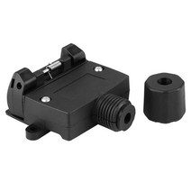 방수 교류 발전기 7 핀 플라스틱 트레일러 Semitrailer 플매트 카펫 러그 소켓 배선 커넥터 어댑터 트럭 부품, 없음