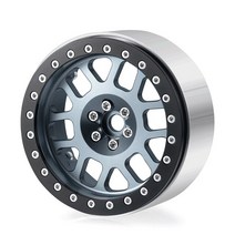 원격제어보트 선박 MIBIDAO-알루미늄 합금 2.6 인치 비드록 휠 허브 림 블랙 맘바 152x47mm 머드 스와프 타, 01 1pcs