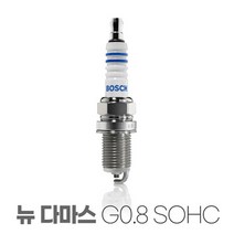 보쉬 뉴 다마스 G0.8 SOHC 이트륨 점화플러그 WR8DC+, 상세페이지 참조