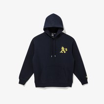 뉴에라 [뉴에라][공용]MLB 에이스 카드 오클랜드 애슬레틱스 후드 네이비 (13338700)