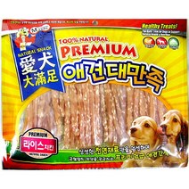 만도 애견대만족 라이스 치킨 사사미 400g