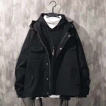 덕다운 숏패딩 M 2xl 남성 자켓 및 코트 streetwear 폭격기 재킷 남성 윈드