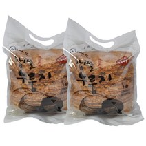 라이스웰 황동판에 구운 찹쌀누룽지 1kg 2개