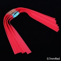 5pcs 강력한 slingshot 사냥 플랫 고무 밴드 투석기 라텍스 테이프 교체 야외