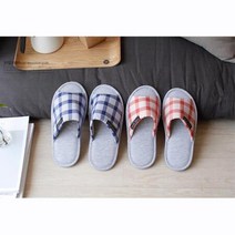 모델하우스 실내화 손님 접대용 남여 가정용 돋보이는, 색상_레드(중)