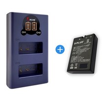 니콘 EN-EL14 LCD 듀얼 충전기+배터리 D5300