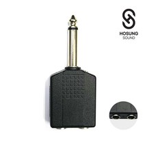 55P 12젠드 55P모노x55F 2구 젠더 잭 커넥터 중국산, 단품