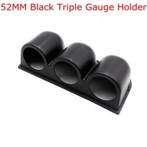 CNSPEED 52mm 자동 부스트 게이지 진공 수온 게이지 오일 온도 게이지 오일 프레스 게이지 볼트 미터 타코미터 RPM, 트리플 게이지 홀더