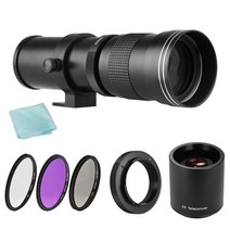 접사링 텔레컨버터카메라 mf 초망원 줌 렌즈 f8.3-16 420-800mm 필터 링