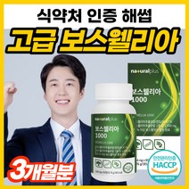 보스웰리스 1000mg 보스윌리아 고급 타먹는 보수웰리아 추출 뿌려먹는 보스웨리아 가루 분말 N아세틸글루코사민 울금 초록입홍합 인도산 보스월리아 보스웰리아정 고함량 원물 차