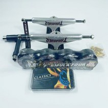 스케이트보드 롱 숏 에스 보드 스핏파이어 휠 베어링 스케이트 보드 부품 52mm/54mm/53mm 사이즈 5.25, 한개옵션0