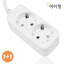 [현대일렉트릭] 멀티탭 2구접지형 5M 10A 2EA, 선택:1+1 멀티탭 2구접지형 5M 10A, 상세 설명 참조