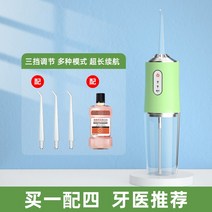 휴대용 구강세정기 물칫솔 물치실 치아 물양치 치간 무선 세척기, C