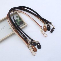 쏘잉갤러리 천연가죽-205 골드장식 숄더형 가죽핸들, 스킨