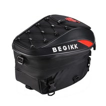 오토바이탑박스 Motoroff 오토바이 헬멧 백풀페이스 백팩 테일 백 사이즈: 29cm너비19cm7.8711.8인치 H 인치43.2cmL 레드+블랙