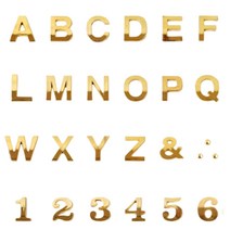 입체 글씨 학원 포인트 간판 현관문 번호판 셀프 아파트 호수판 대문 돌출 문패 글자 사무실 현판 호실판 호수판 도어 사인 인테리어 제작 현관 실내 글자 디자인 만들기 금색 1P, X