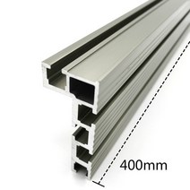 600mm800mm 알루미늄 프로파일 울타리 74mm 높이(t-트랙 및 슬라이딩 브래킷 포함) 목공용 마이터 게이지 울타리 커넥터, 1 pc 400mm