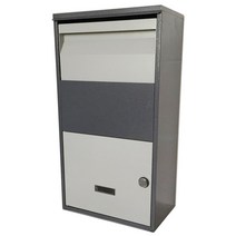 무인 택배함 안심 택배 보관함 1열 1칸 우편함 원룸, 옐로우 96X41X22 콤비네이션 락