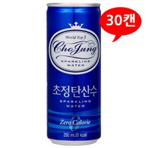 초정 탄산수 플레인 250mLx30캔