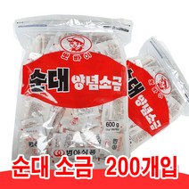 뽀빠이 순대양념소금3gx200ea 15봉(박스), 15봉, 600g