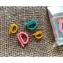 [부자재] 튤립 원형 단수링 골뱅이 마커 뜨개마커 코바늘 표시링 메이플라이크