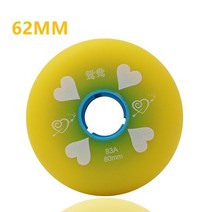 인라인바퀴 킥보드 에스보드 여행용가방 바퀴 휠 8 개 83A 풀 미트 인라인 스케이트 타이어 62mm 64mm 68mm 72mm 76mm 80mm 슬라롬 FSK 롤러 바퀴 SEB, 07 62mm 8pcs