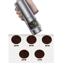 전동 멀티 그라인더 USB충전식 휴대용 커피그라인더 무선그라인더 후추 소금 분쇄기