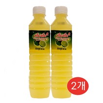 라임 주스 LIME JUICE 쏨땀재료 NUOC CHANH 라임즙45%함유 2개, 500ml*2개