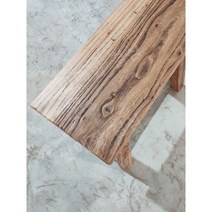 고재스툴 스툴 화분스툴 레트로 통나무 원목, 높이46세로22가로45 a