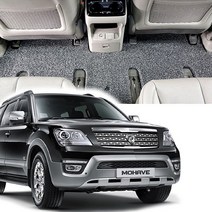 베스트 확장형 코일 매트 더뉴 모하비, 더뉴모하비(16-19년)7인승, 레드 1열+2열