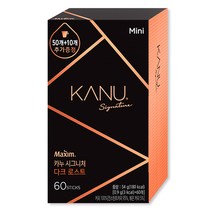 카누 시그니처 미니 다크 로스트 0.9g 60개, 상세페이지 참조, 상세페이지 참조