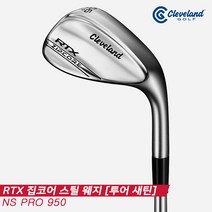 던롭코리아 공식인증업체 클리브랜드 RTX ZIPCORE 집코어 웨지 DG S200, 블랙사틴 : DG S200 54도