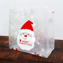 피크닉앤패키지 크리스마스선물포장산타포장봉투, 크리스마스 산타비닐백 5장, 5장