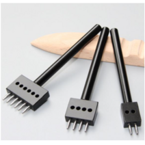 [공방공구] 오울그리프 펀칭형 4mm (2날 4날 6날) 가죽공구 가죽공방공구, 세트(2날+4날+6날)