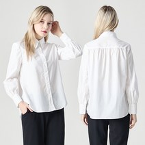 로코엘라 로코엘라 빌스 셔츠 카라 코튼 블라우스