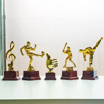 예체능 미니트로피 태권도 축구 어린이 트로피제작, 따봉트로피