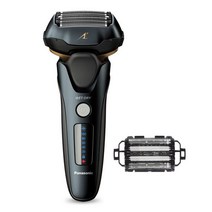 파나소닉 아크5 남성 전기 면도기 ESLV67K+교체용 외피 WES9173P 인텔리전트 쉐이브 습식 드라이 5블레이드, LV67 Electric Shaver and Repla