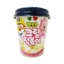 뽀로로 떡볶이 크림맛, 115g, 8개