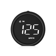 HUD 차량용 헤드업 디스플레이 헤드 업 디스플레이 자동차 hud 범용 GPS 속도계, g1 화이트, 1개