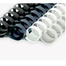 제본 플라스틱링 교재 제본링 22mm 25개입, 남색