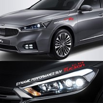 스포티지 더볼드 튜닝 로고 동호회스티커 캠핑카데칼, 대형, 옐로우