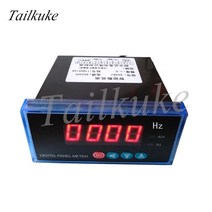 SX48 0-10V 타코미터 디지털 디스플레이 주파수 변환기 측정기 전류계 4-20mA DP3 Rpm 전송, 한개옵션1, 10 Type 10