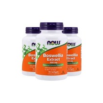 [Now Foods] 나우 푸드 보스웰리아 추출물 500 mg 90 소프트젤 3개 세트