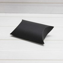 [블랙]오목4호 85x30x115/100개 답례품 선물상자 반달박스 쿠키 악세사리 방향제 웨딩 명절 어린이집
