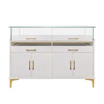 쥬얼리 쇼케이스 악세서리 진열장 장신구 보석 금은방, 모델A 80x50x90cm