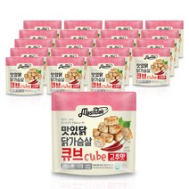 맛있닭 닭가슴살 큐브 고추맛 100gx20팩(2kg), 단품