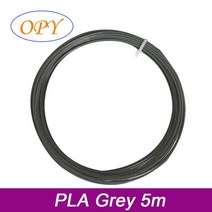 필라멘트 PLA 3d 프린터 소모품 재료 펜 리필 플라스틱 대리석 실크 우드 온도 색상, 28 PLA Grey 5m