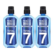 [LG생활건강] 페리오 토탈7 가글 쿨링 320mlx3개, 320ml, 1세트